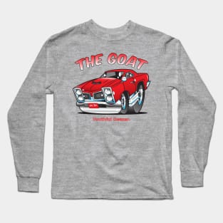 The Goat Cartoon Car Toon Long Sleeve T-Shirt